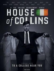 Blood-soaked hands of Michael Collins in Young Fine Gael recruitment poster is 'satire'