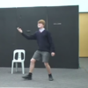 Serious kid reciting Shakespeare meets disaster mid-performance