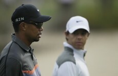 Tiger laughs off Rory's suggestion that he's coming to the end of his career