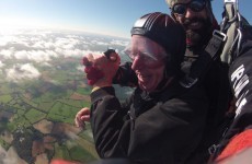 This 78-year-old granddad from Limerick who did a skydive is an amazing person