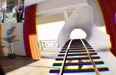 Dad has the most fun ever trying out the Oculus Rift