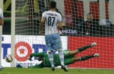 AC Milan's Diego Lopez had his very own Peter Enckelman moment last weekend