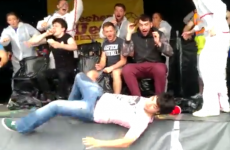 This Irish student's mortifying Iron Stomach fail is going extremely viral