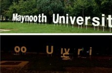 New Maynooth University sign lasts ONE night before being wrecked
