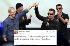 This is what happens when you delete the new U2 album