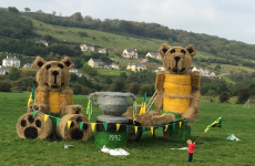 There's a giant 'Teddy Bears Picnic' supporting Donegal by Michael Murphy's home