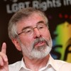 Gerry Adams is off to New York to see the Clintons tomorrow - but he's flying economy class