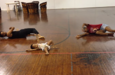 Professional dancers follow a 2-year-old's choreography, and it's adorable
