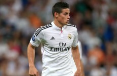 James Rodriguez's first La Liga goal was a 20-yard smasher