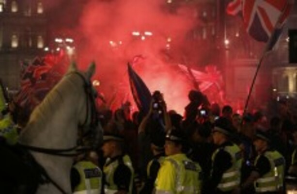 Police in Scotland warn rioters: 'Don't think you will not be caught ...