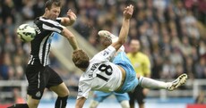 Nikica Jelavic tried to get Alan Pardew sacked with a scissors kick