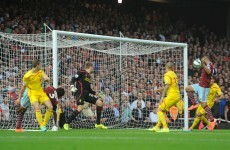 West Ham were 2-0 up against Liverpool after just seven minutes