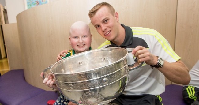 Photos: Kerry take the Sam Maguire to Crumlin Children's Hospital