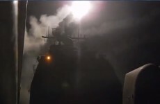 US Navy record missile attack on Islamic State group and upload it on YouTube