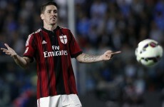 Hey, Chelsea fans - guess who scored on his first AC Milan start last night?