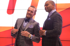 Conor McGregor spent Monday on a whistlestop media tour around Hollywood