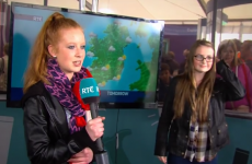 Watch regular punters present the weather at the Ploughing Championships
