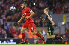 Rickie Lambert vows to train harder in bid to make Liverpool impact