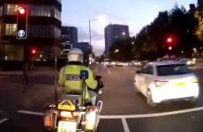 Worst driver ever jumps red light, gets instant comeuppance