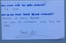 Homeless people answer the questions they're asked the most frequently