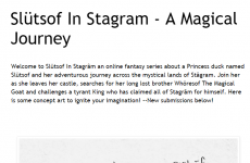 The owner of this website domain is trolling Instagram brilliantly