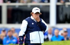 McIlroy and Mr Ryder Cup pair up as Mickelson rested