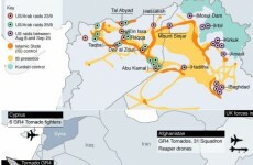 US flying "near continuous" bombing raids but warn "ground component" will be needed