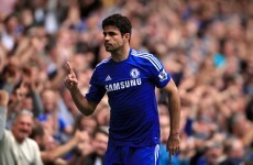 Chelsea and Costa top of the charts after seeing off Villa
