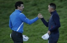 Rickie vs Rory is the highlight of tomorrow's Ryder Cup singles matches