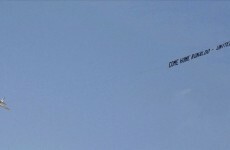 'Come home Ronaldo' - Manchester United fans fly banner during Real Madrid game