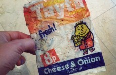 Remember when Tayto packets looked like this?