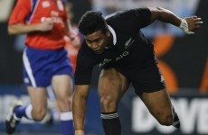 Julian Savea now has 27 tries in 27 Tests for the All Blacks