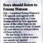 Everyone is sharing this 15-year-old boy's letter about Emma Watson's UN speech
