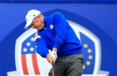 Jamie Donaldson hit a perfect wedge shot to win the Ryder Cup for Europe
