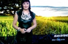 Jean Byrne's Xena-like necklace had everyone talking last night
