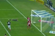 Watching this 'keeper having an absolute mare will make you feel better about Monday