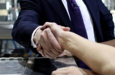 We've seen the future of celebrations and it comes in the form of a firm handshake