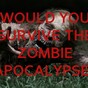 Would You Survive The Zombie Apocalypse?