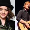 Maisie Williams and Ed Sheeran confirmed for this week's Late Late Show