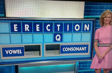 A rather embarrassing eight-letter word popped up on Countdown today