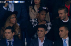 Oh look: Beyonce, Jay-Z and David Beckham are off watching football together tonight