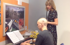 Taylor Swift surprises cancer patient and sings Adele tearjerker with him