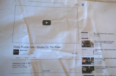 This guy's Dad tried to print a video