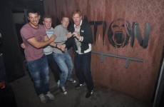 Hilarious photos of terrified Irish rugby players in a haunted house