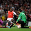 Danny Welbeck scored a hat-trick for Arsenal tonight