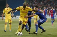 Liverpool were beaten in Basel after this goal from Marco Streller
