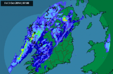 Met Éireann issues rainfall warning for seven counties