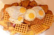 Here's the 8000-calorie breakfast you have to sign a waiver to eat