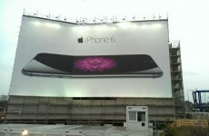 These bent posters for the iPhone 6 are all kinds of unfortunate