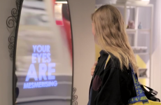 IKEA has invented a mirror that literally says nice things about you